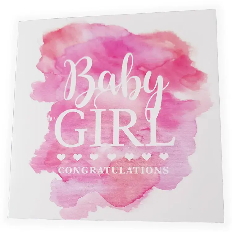 Baby Girl Card