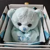 3. Box with 8 Blue Butterflies and Teddy thumbnail