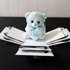 4. Box with 8 Blue Butterflies and Teddy thumbnail