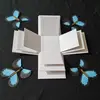 6. DIY Box with 4 Pink or Blue Butterflies thumbnail